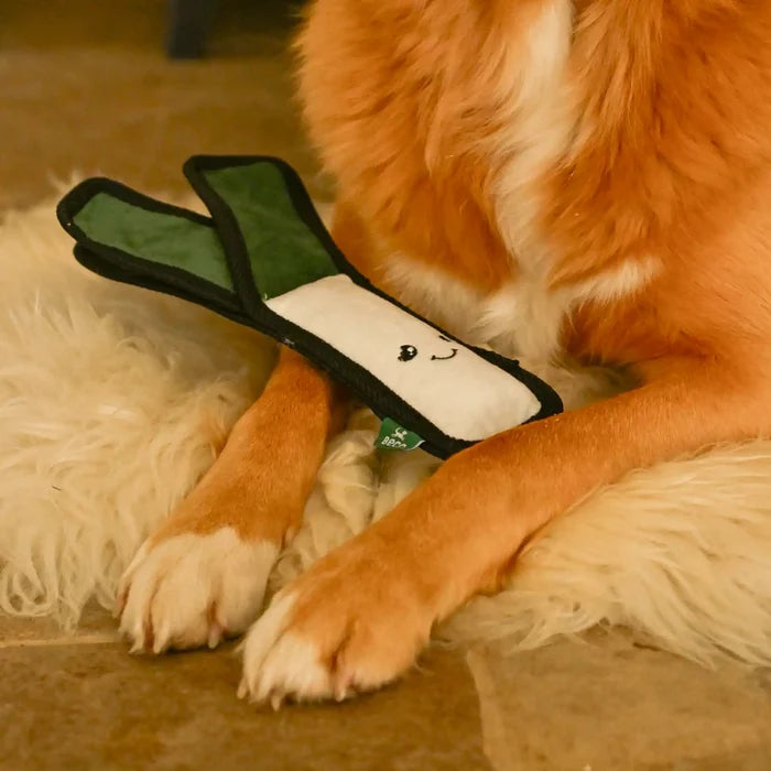 Plush Leek Dog Toy
