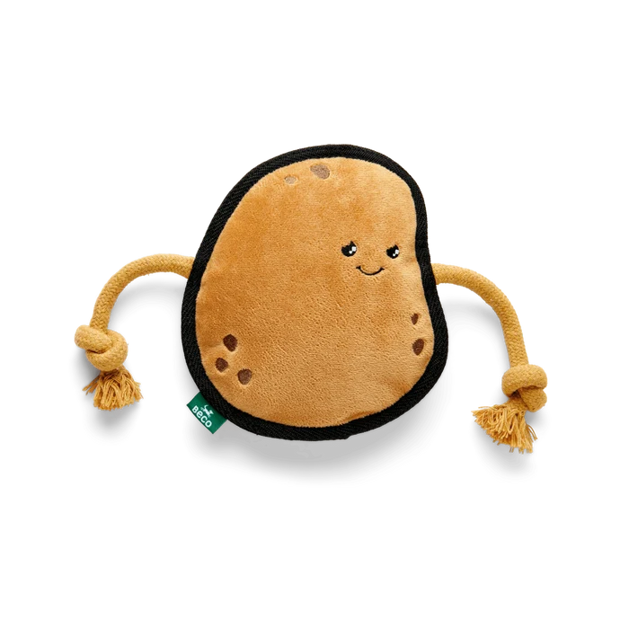 Plush Potato Dog Toy