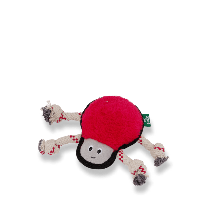 Plush Spider Dog Toy