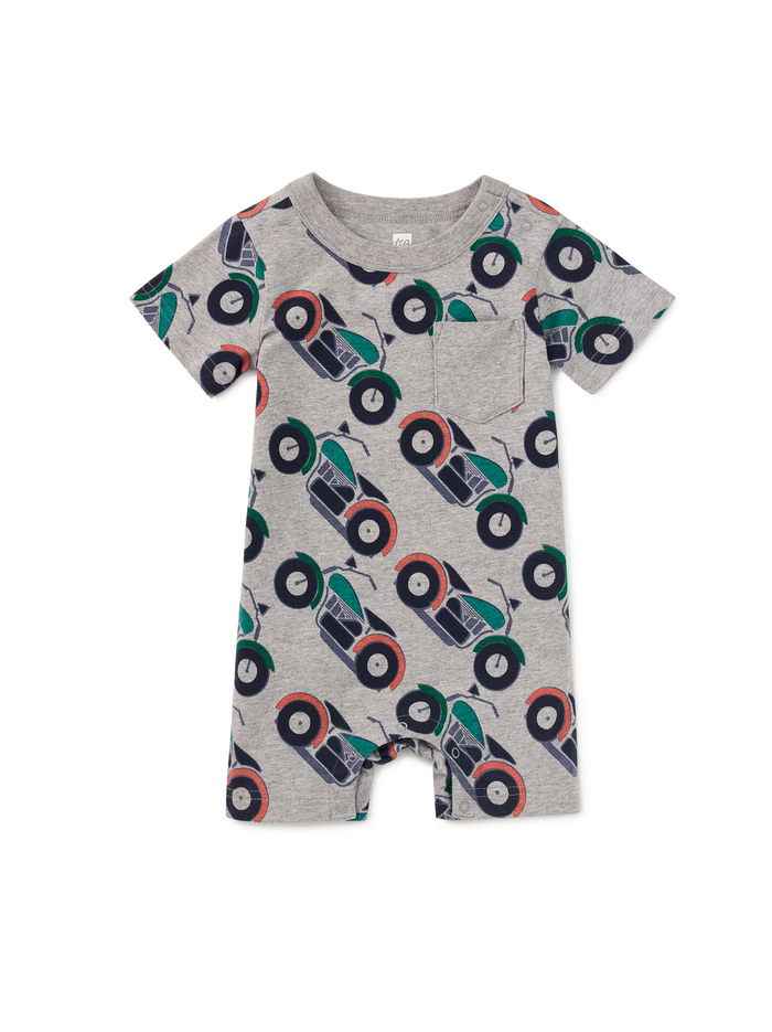 Pocket Shortie Baby Romper