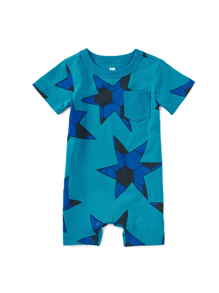 Pocket Shortie Baby Romper