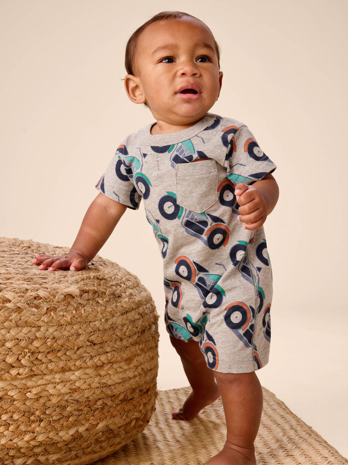 Pocket Shortie Baby Romper