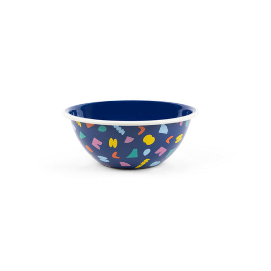 Crow Canyon Home - Poketo x CCH Elements Small Serving Bowl - Beige Rim -