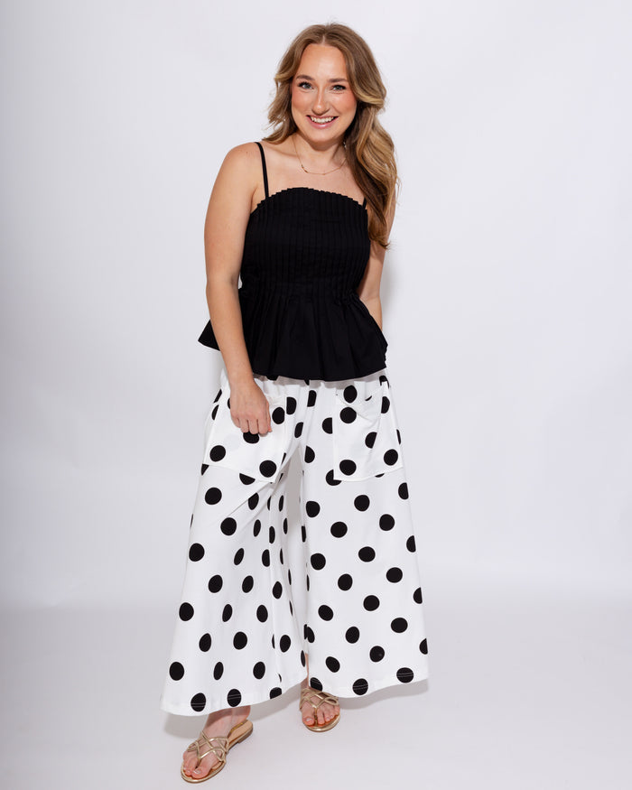 Polished & Pleated Top