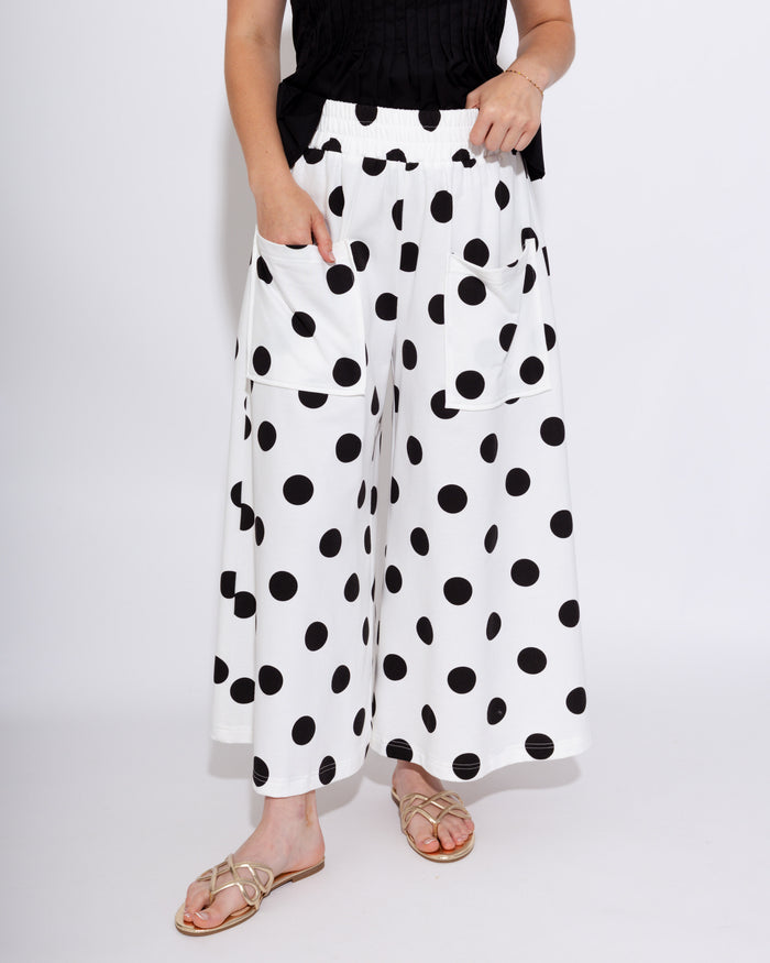 Polka Dot Pull-on Pants