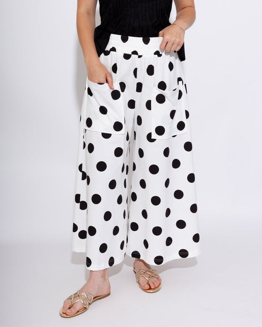 Polka Dot Pull-on Pants