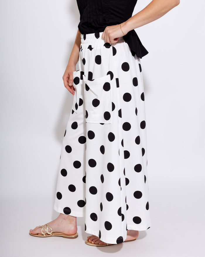 Polka Dot Pull-on Pants