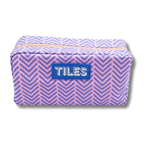 Arrows-Purple Tile Bag