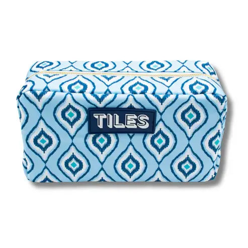 IKAT-Blue Tile Bag