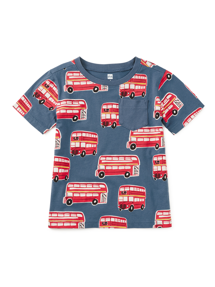 Printed Pocket Tee