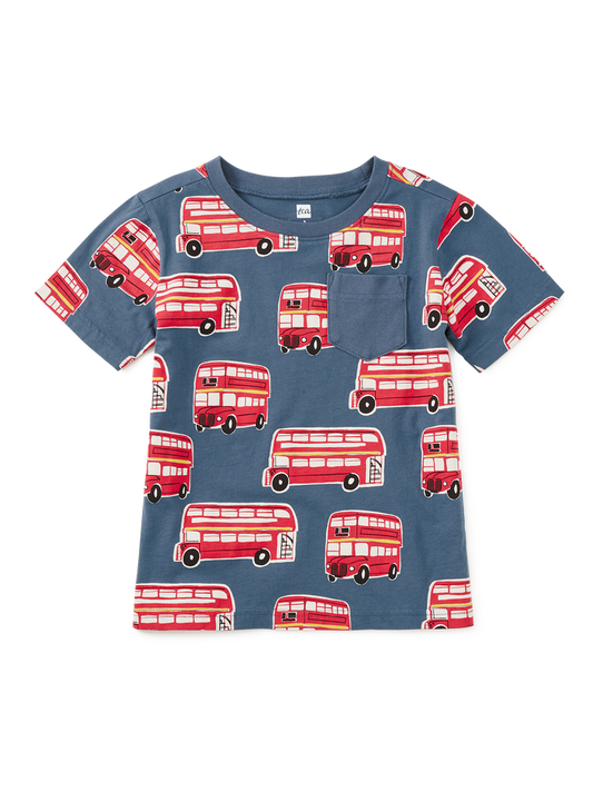 Printed Pocket Tee