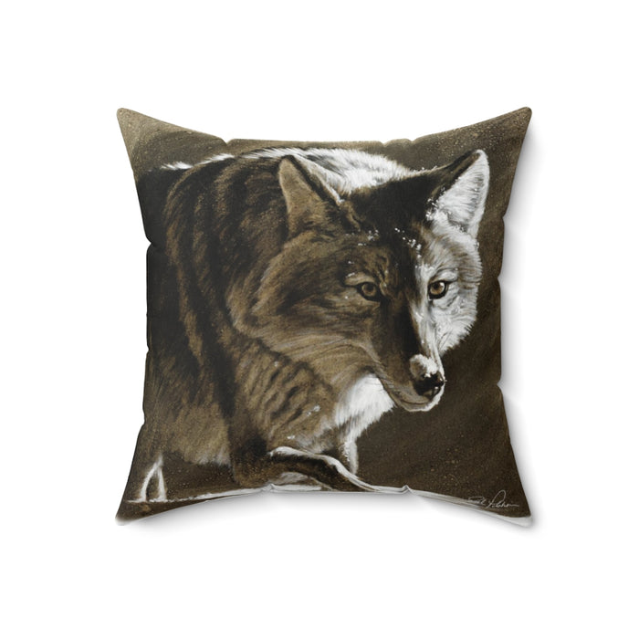 "Prowler" Square Pillow
