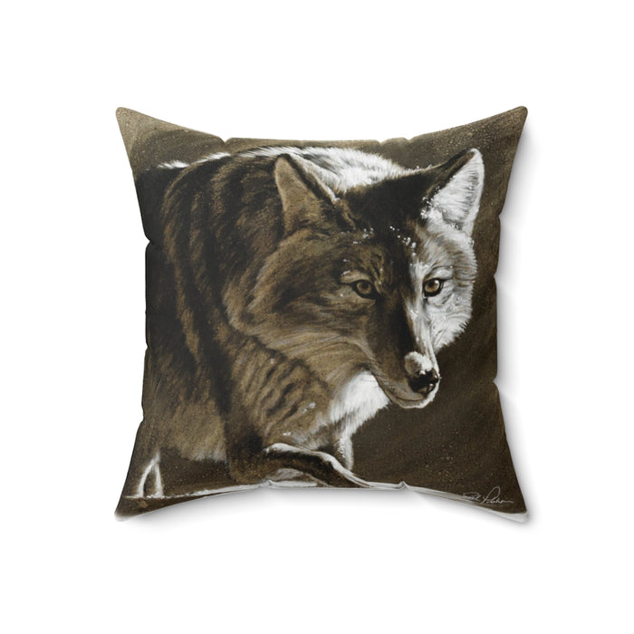 "Prowler" Square Pillow