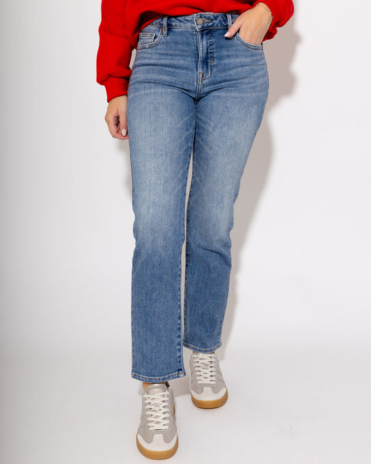 Quinn Medium Light Stretch Cigarette Skinny Jeans