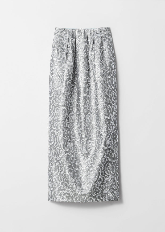 & Other Stories - Rae Skirt - Silver -