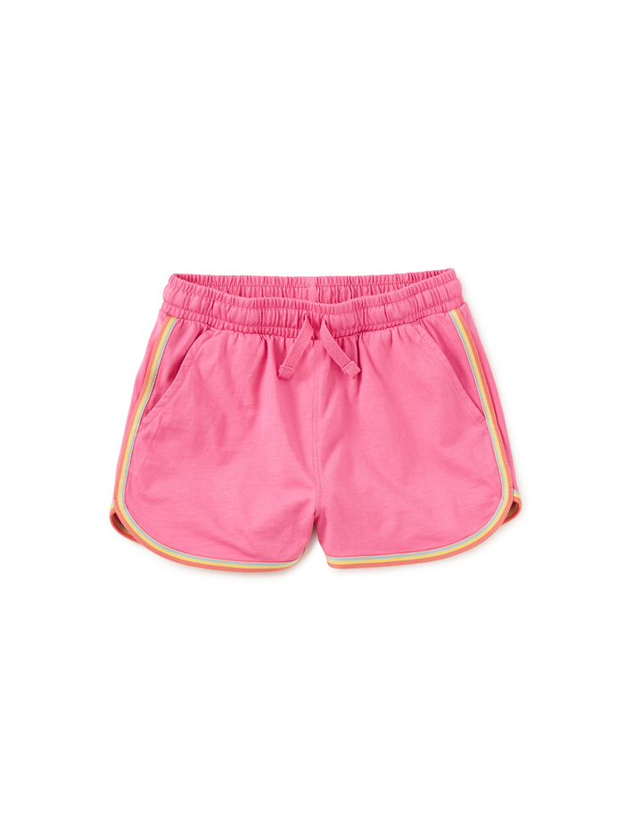 Rainbow Binding Track Shorts