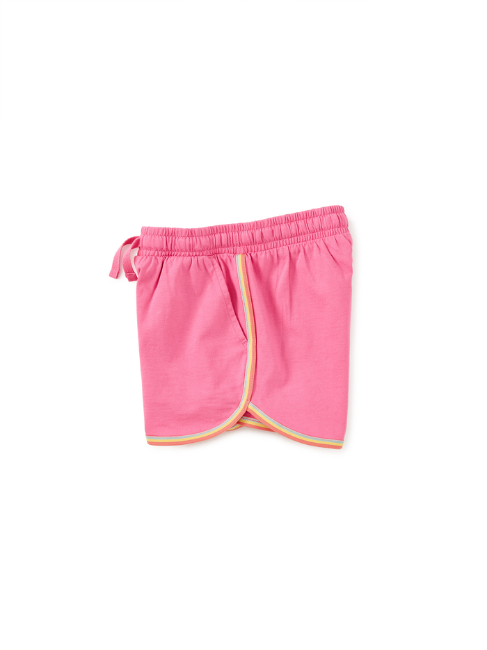 Rainbow Binding Track Shorts
