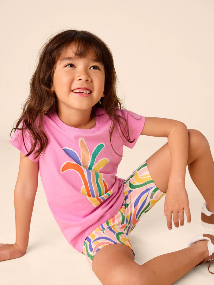 Rainbow Pineapple Graphic Tee