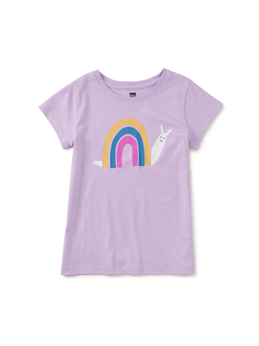 Rainbow Snail Graphic Tee
