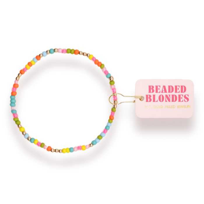 Rainbow Sprinkle Bracelet (Kids Size)