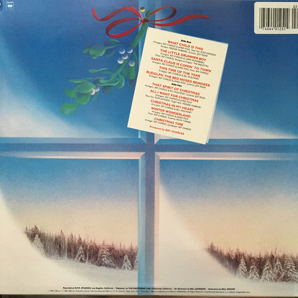 Ray Charles - The Spirit Of Christmas (1985 US Press)
