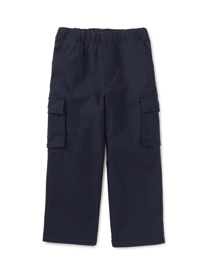 Relaxed Twill Cargo Pants