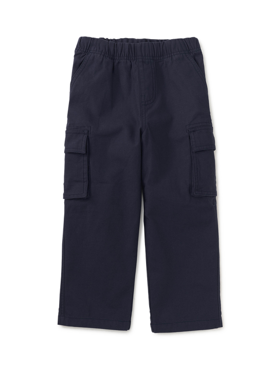 Relaxed Twill Cargo Pants