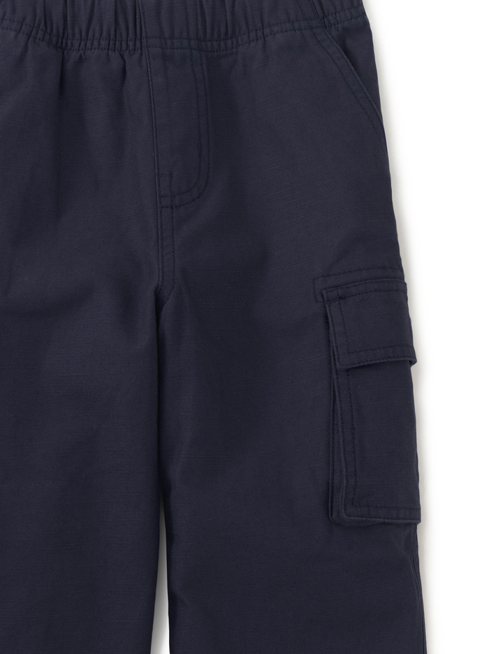 Relaxed Twill Cargo Pants