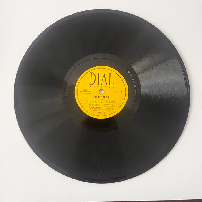Relaxin' At Camarillo / Blue Serge (78 RPM Shellac 10")