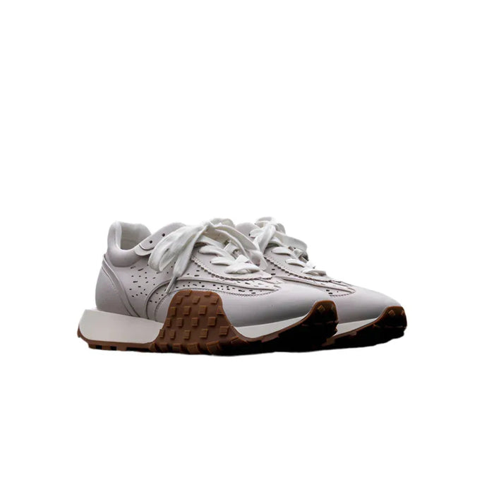 Retro Niche Thick-Soled Jogging Casual Sneakers with Breathable Comfort & Color-Blocking Style - Allen-Fitness