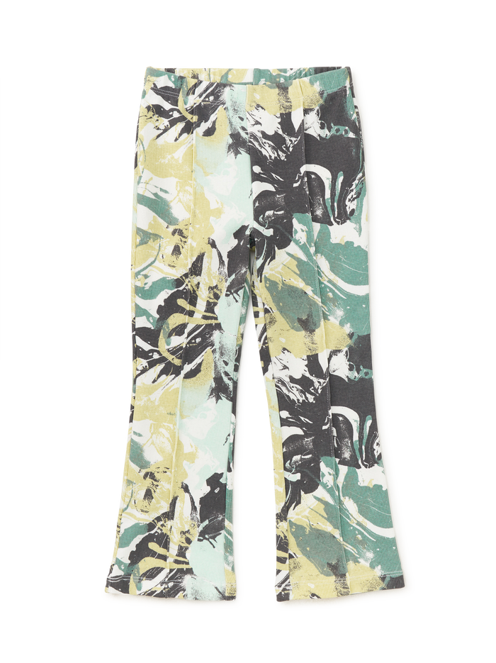 Ribbed Flare Pants