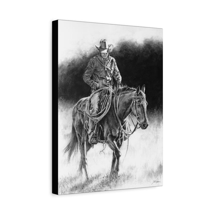 "Ridin' for the Brand" Stretched Canvas