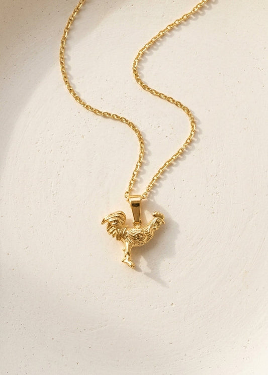 Peter + June - Rise and Shine Necklace - 18k Gold Plated -