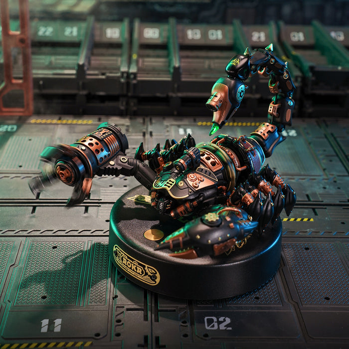 ROKR, Emperor Scorpion Model DIY, MI04, DIY mechanical model kit, detail close-up