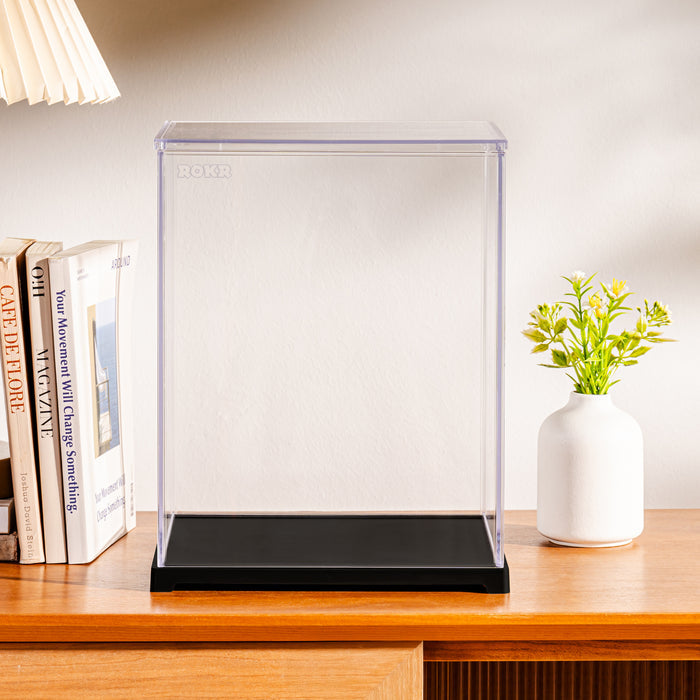 ROKR, Storage Display Box, RFM03, acrylic display box, side angle