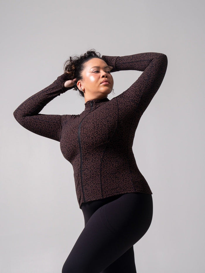 Rosa Jacket - Leopard Print