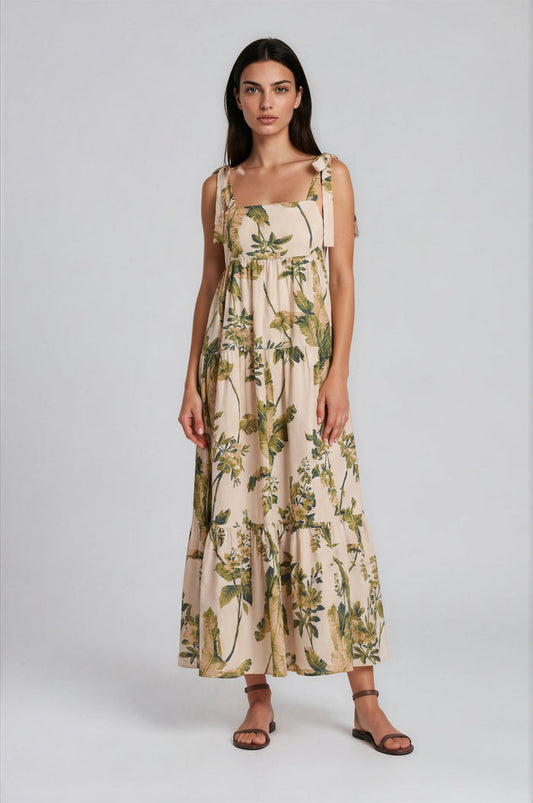 & Other Stories - Rosalyn Dress - Beige -