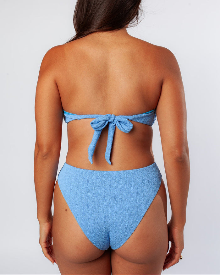 Serei Swim - Rotha Bottoms - Textured Blue -