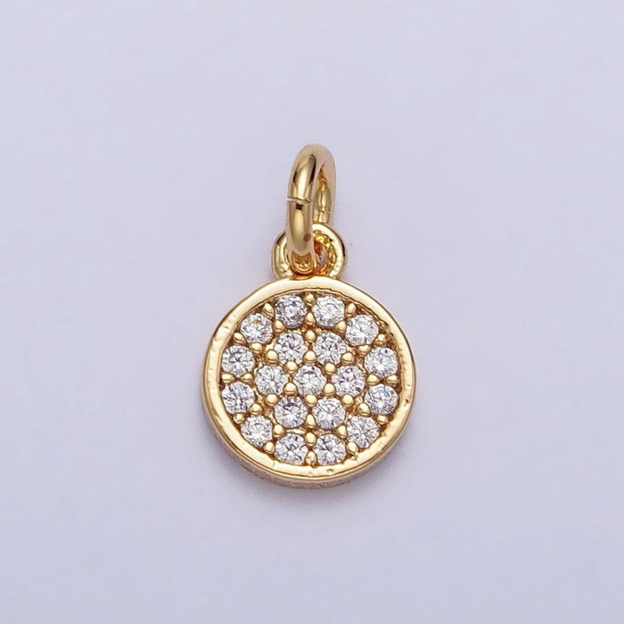 Round Crystal Cluster Charm