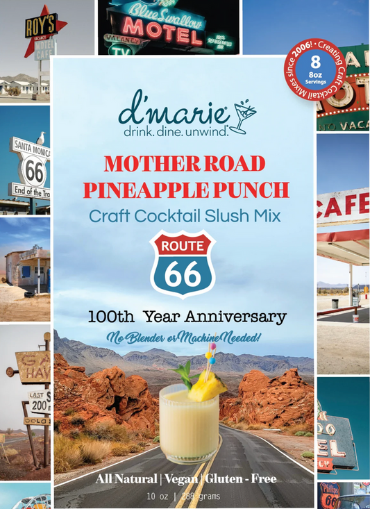 Route 66 Mother Road Pineapple Punch Cocktail Slush Mix