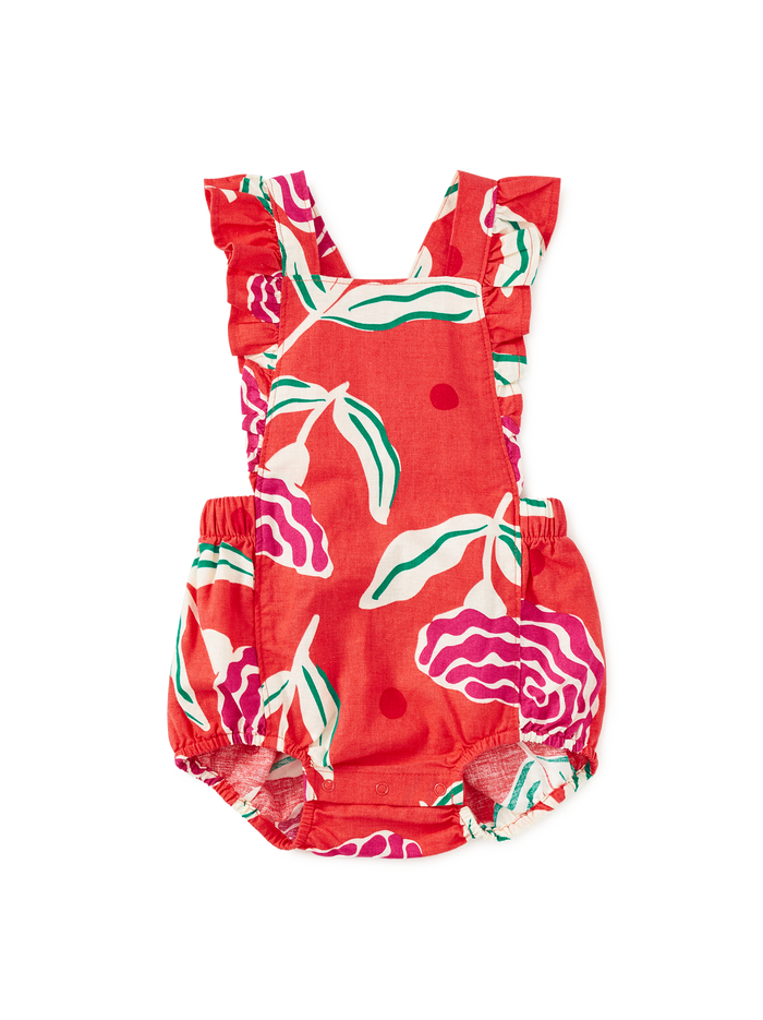 Ruffle Bubble Baby Romper