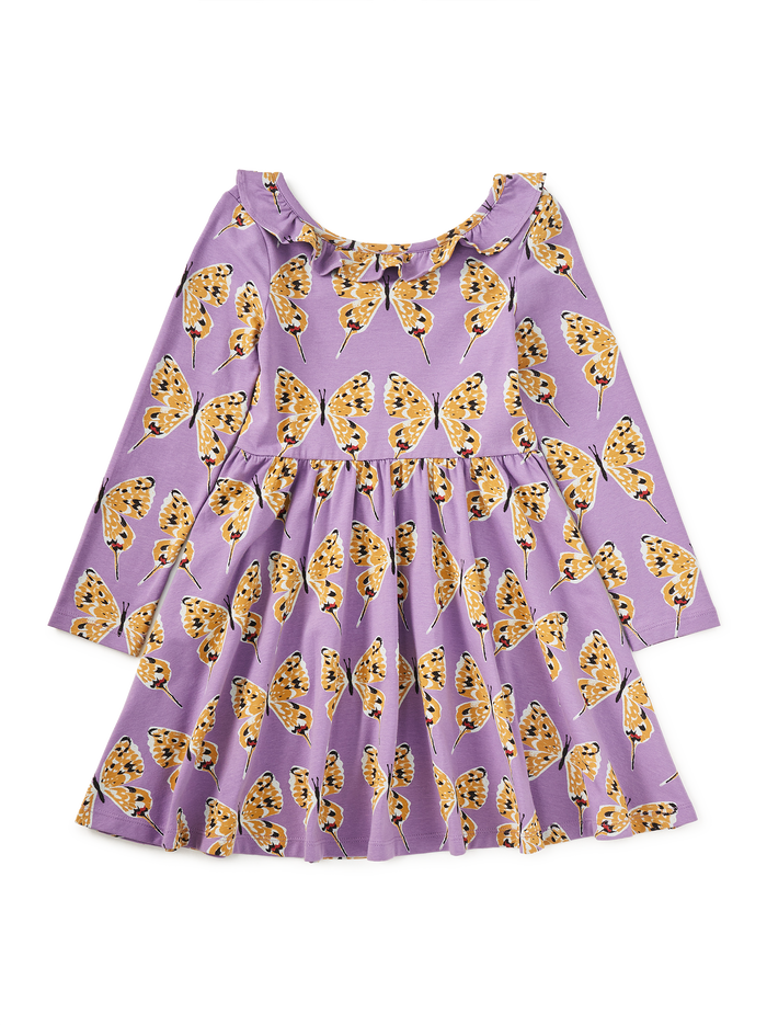 Ruffle Collar Ballet Dress