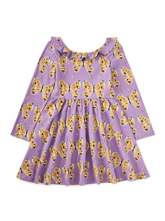 Ruffle Collar Ballet Dress