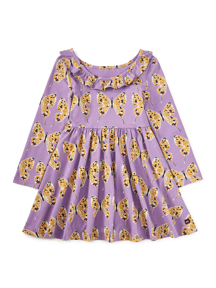 Ruffle Collar Ballet Dress