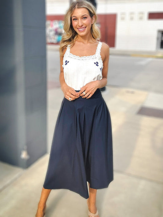 Sadie & Sage Ocean Calls Maxi Skirt