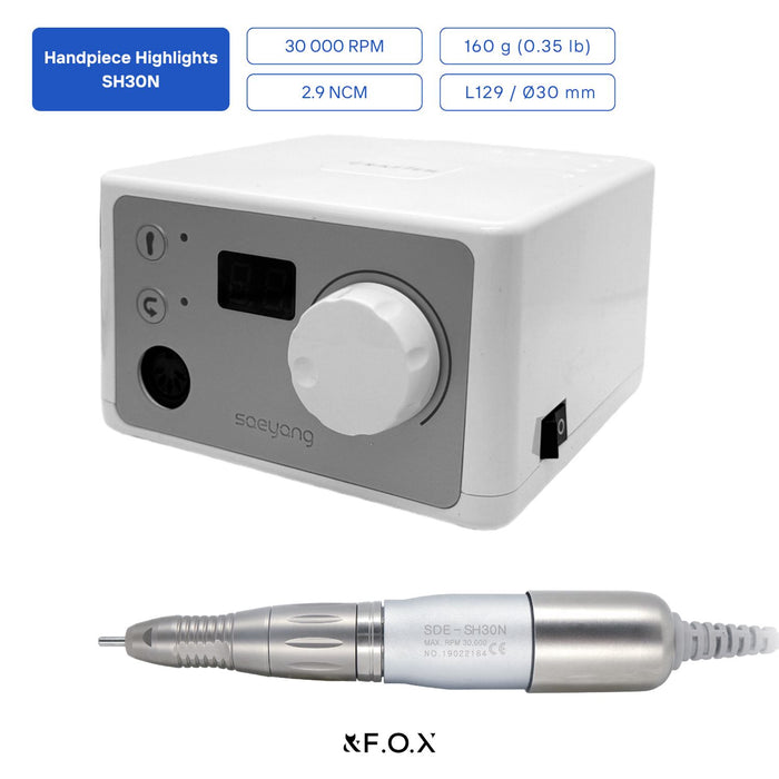 Saeyang Marathon K35 + SH30N 30k RPM — Original E-File Nail Drill Machine Drill machine Saeyang