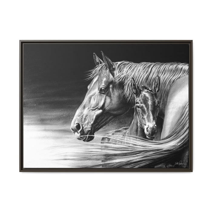 40" x 30" (Horizontal) / Espresso / 1.25"