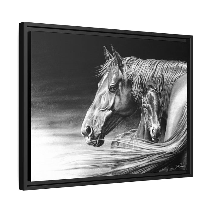 "Safe and Sound" Framed Canvas