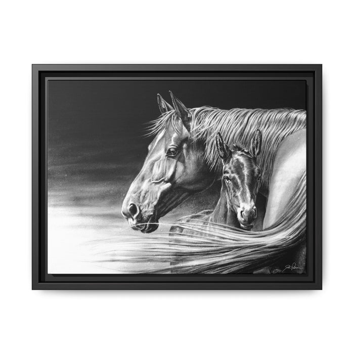 "Safe and Sound" Framed Canvas