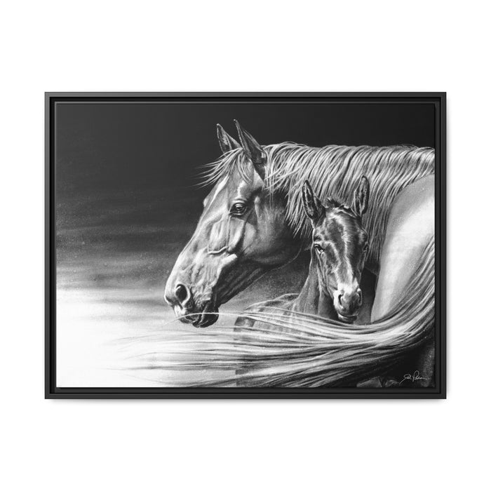 "Safe and Sound" Framed Canvas